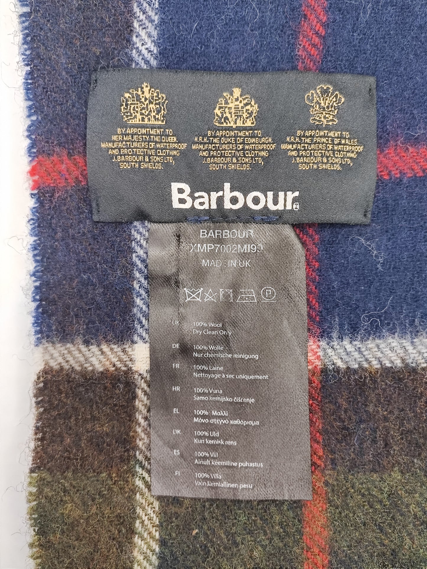 Sciarpa Barbour in lana