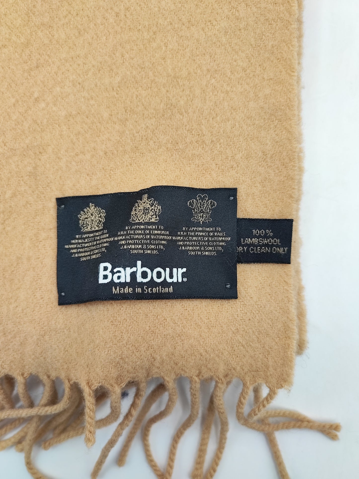 Sciarpa Barbour in lana