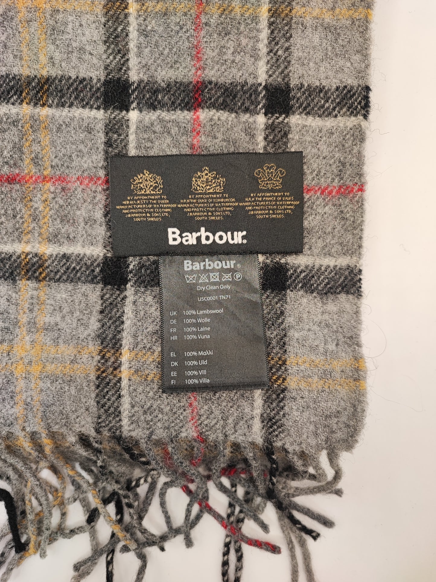 Sciarpa Barbour in lana