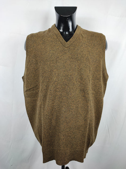 Gilet Maglione Barbour da uomo in lana verde XL -  Man Wool Green vest Size XLarge