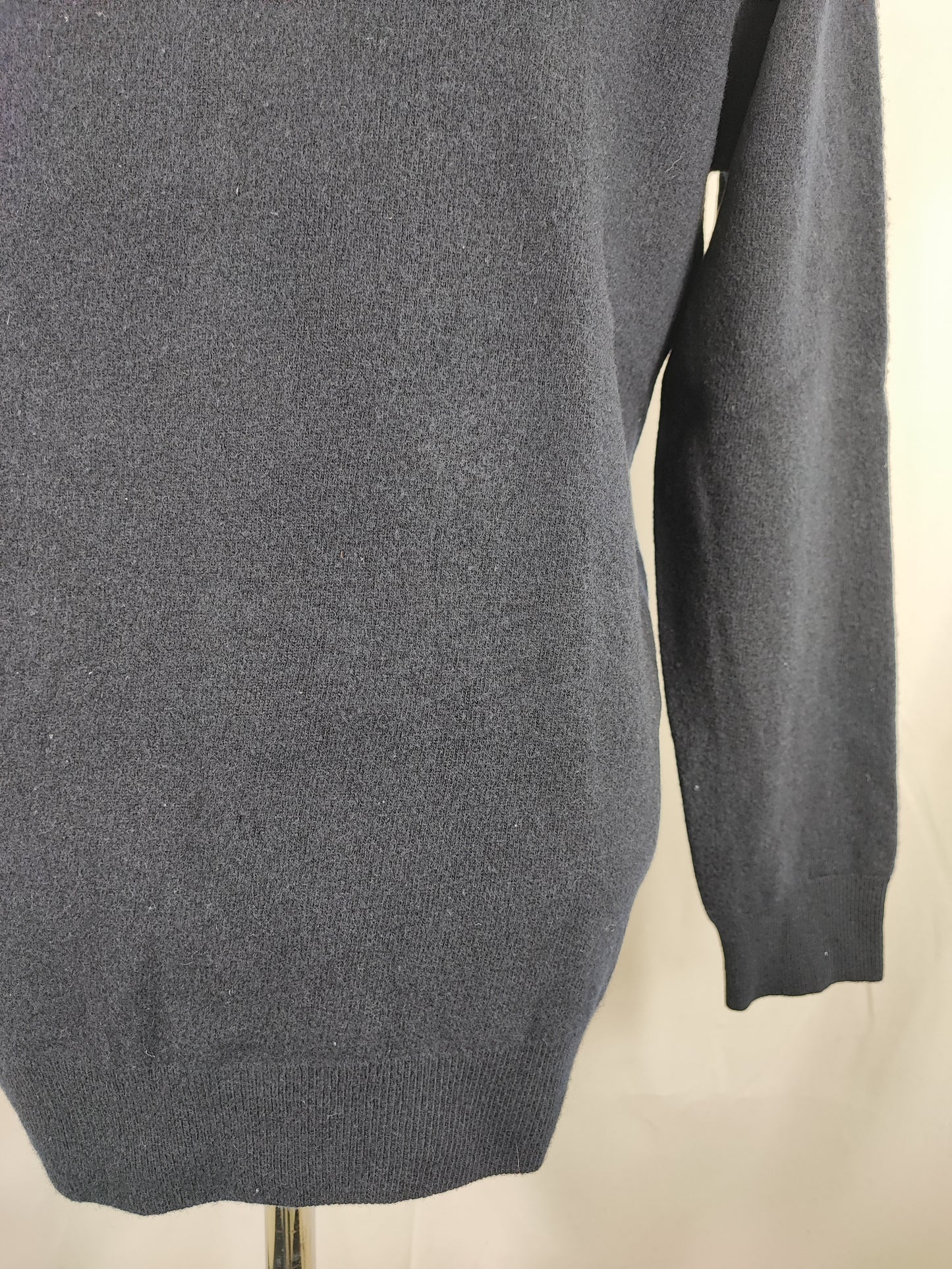 Maglione Barbour da uomo in lana blu Large- Man Wool Navy Size Large