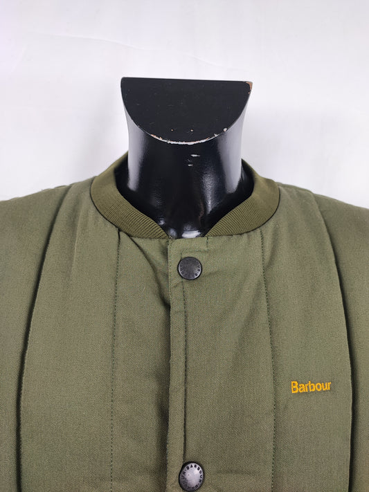 Gilet Barbour Vintage Trekker verde Xlarge- Green man vintage vest Trekker size  XLarge