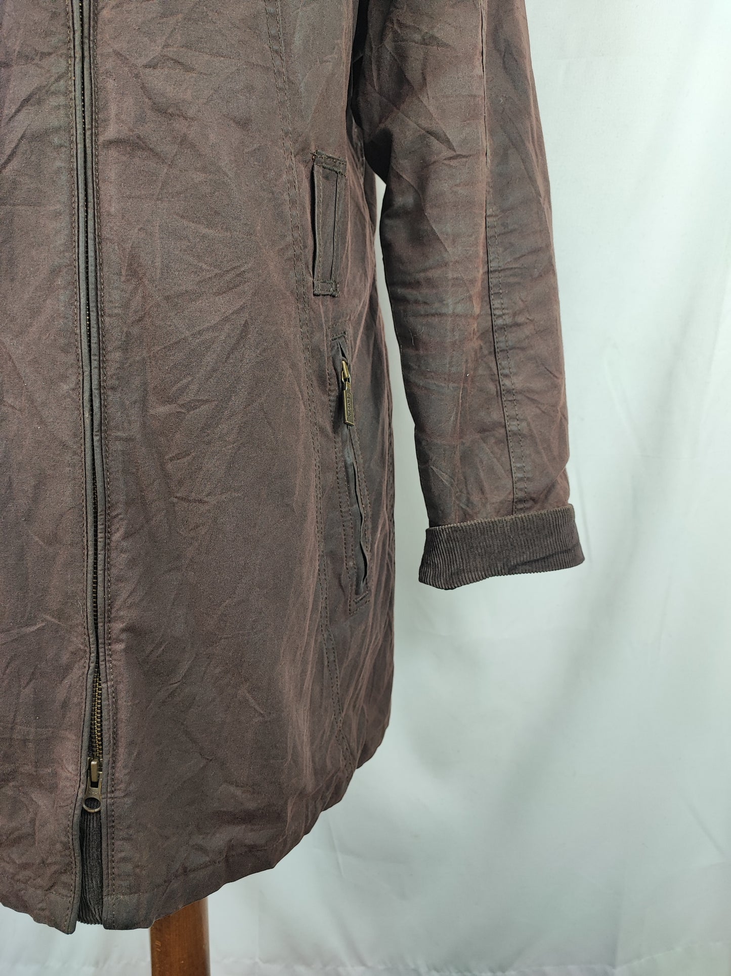 Giacca Barbour Donna marrone Cameron uk16 tg.44/46 - Brown wax Cameron jacket size uk16