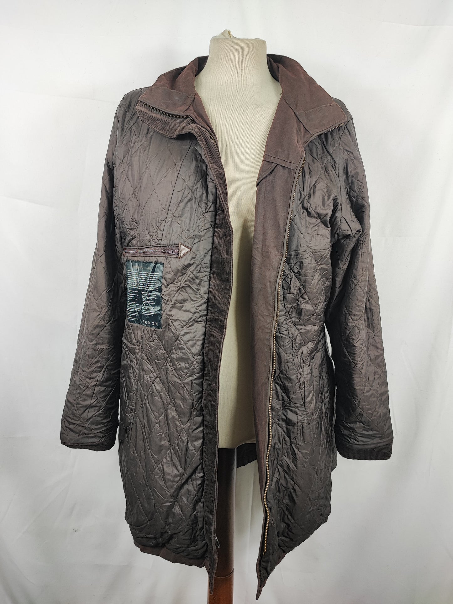 Giacca Barbour Donna marrone Cameron uk16 tg.44/46 - Brown wax Cameron jacket size uk16