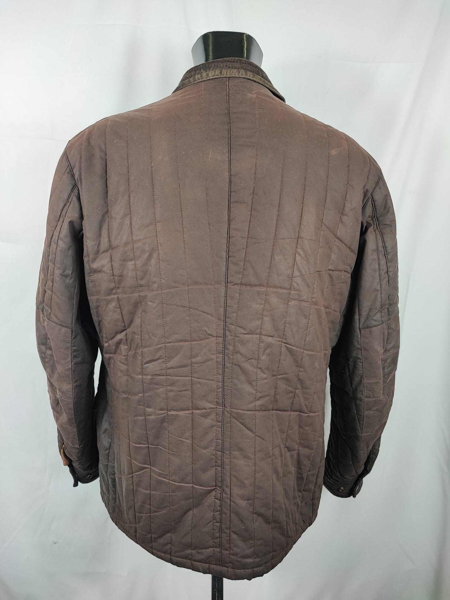 RARA Barbour TO KI TO Motor cycling Jacket XXLarge Brown Tokito Wax Jacket Size XXL
