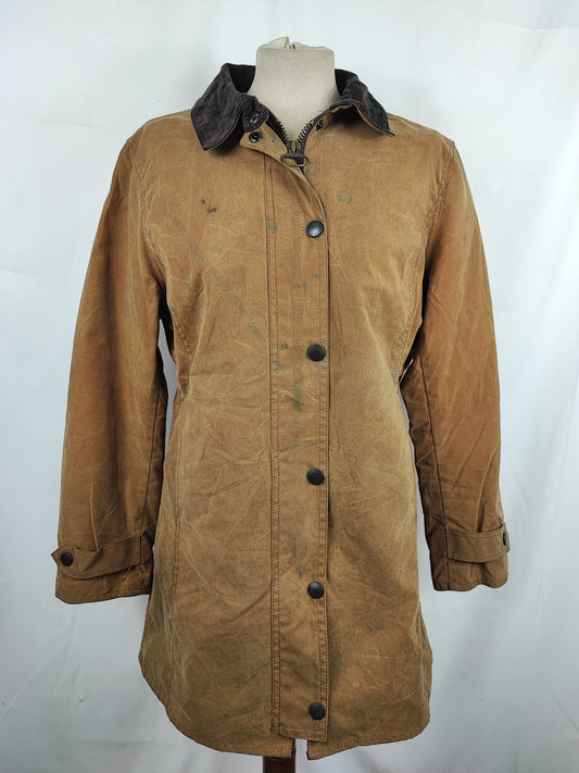 Giacca Barbour Newmarket donna Beige UK10 Small Lady Beige Newmarket jacket Size UK10