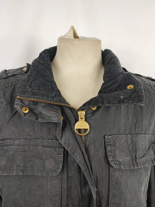 Giacca Barbour International Donna nero SMALL UK10 -Lady Black International Jacket size 10 - Shop In London