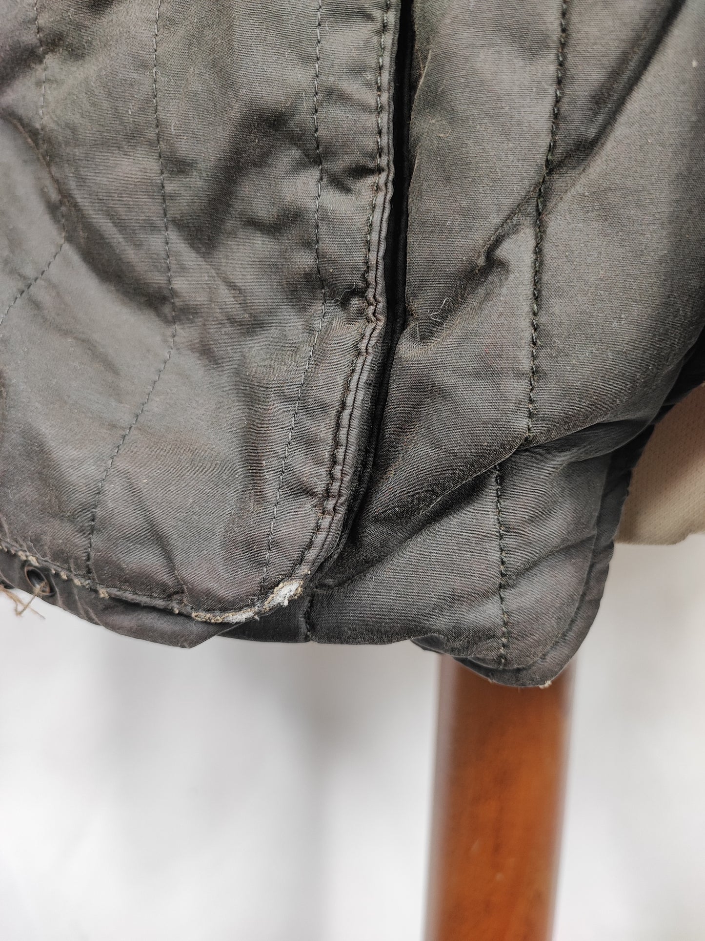 RARA Barbour Giacca verde By Tokito Small- Green Barbour Tokito Quilt Jacket Small