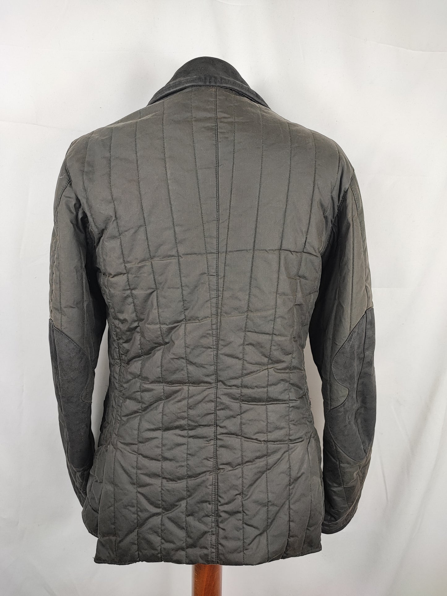 RARA Barbour Giacca verde By Tokito Small- Green Barbour Tokito Quilt Jacket Small