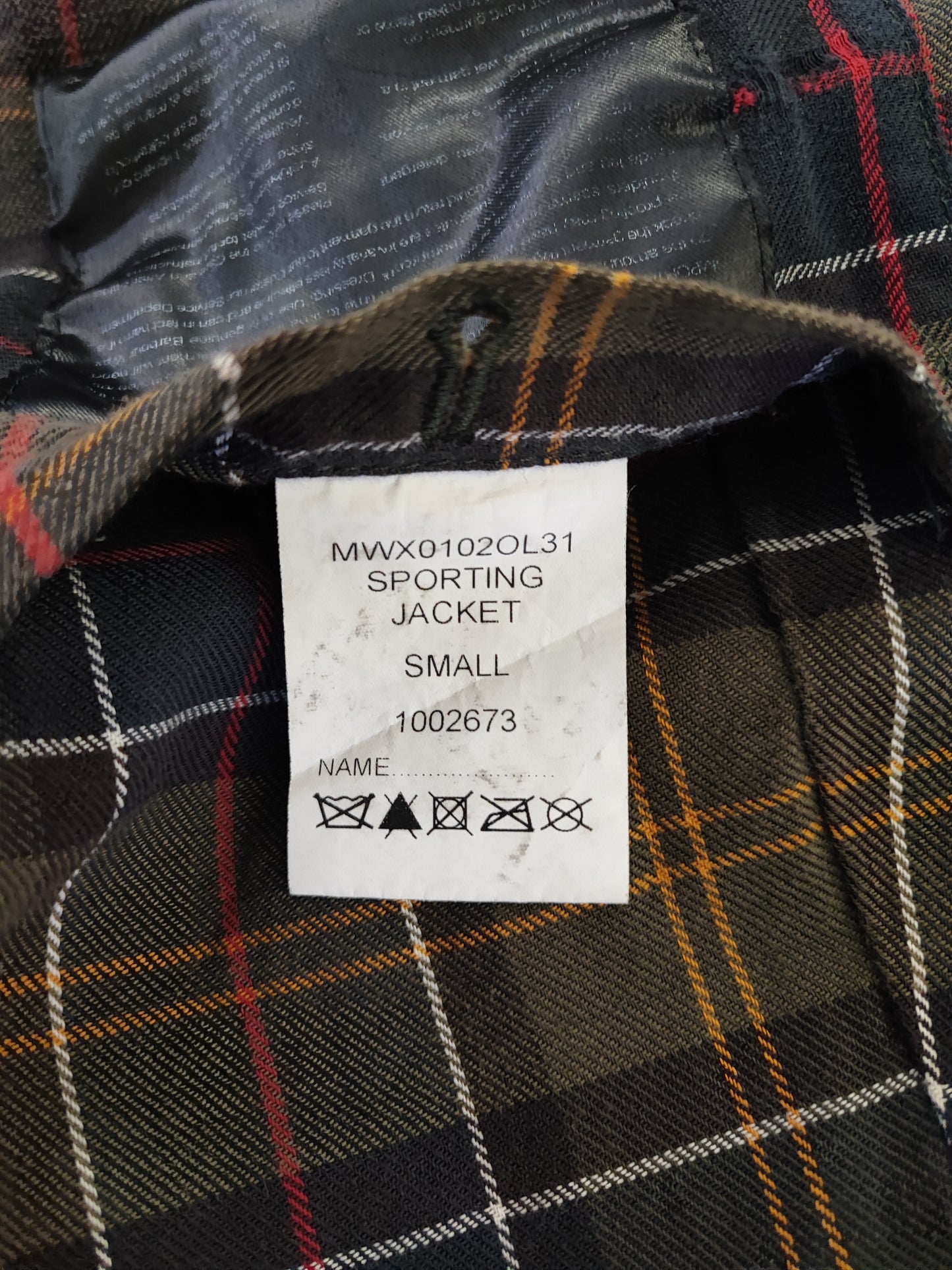RARA Barbour Giacca verde By Tokito Small- Green Barbour Tokito Quilt Jacket Small