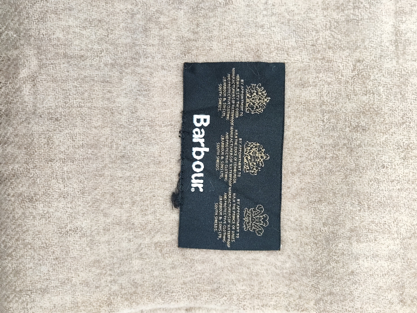 Sciarpa Barbour in lana