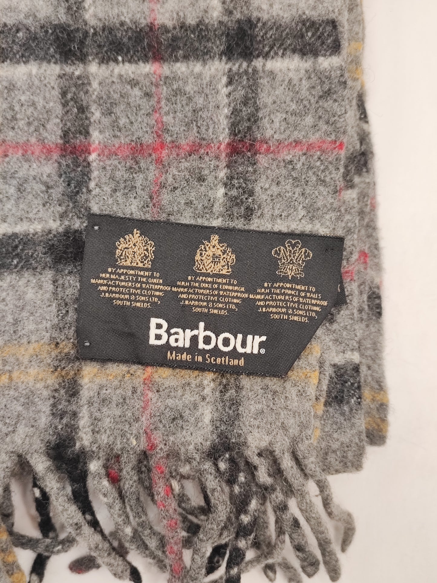 Sciarpa Barbour in lana