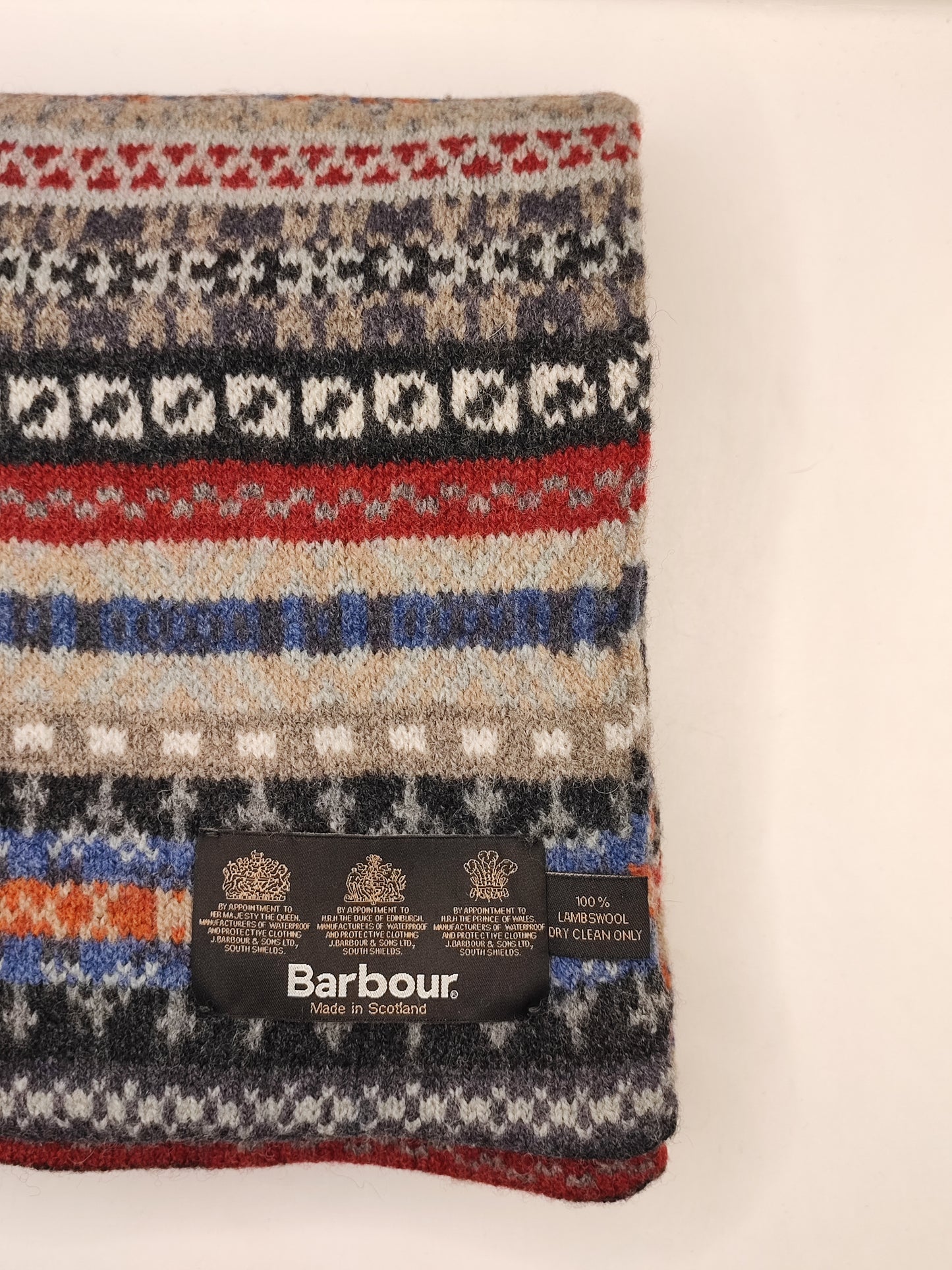 Sciarpa Barbour in lana