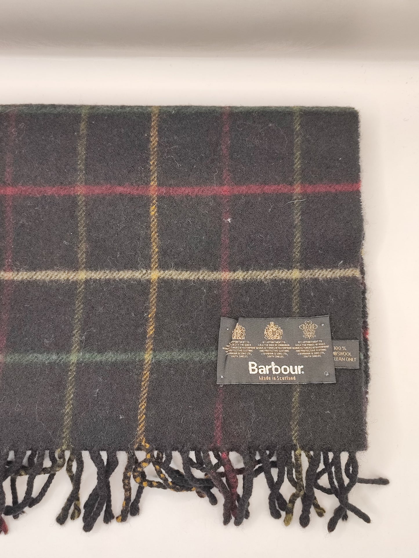 Sciarpa Barbour in lana