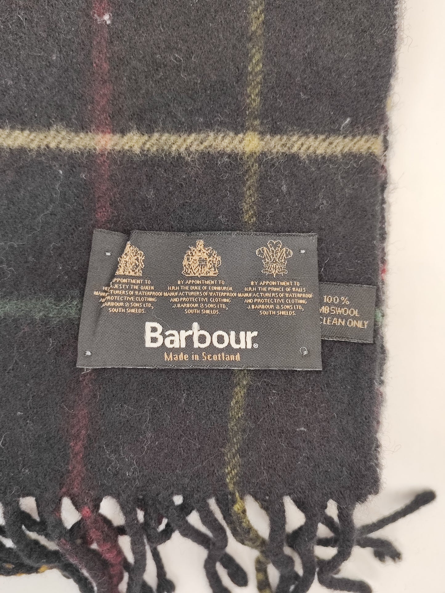 Sciarpa Barbour in lana