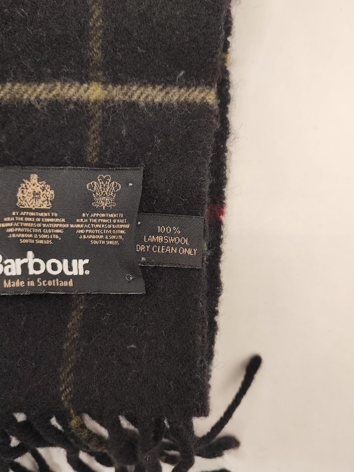 Sciarpa Barbour in lana