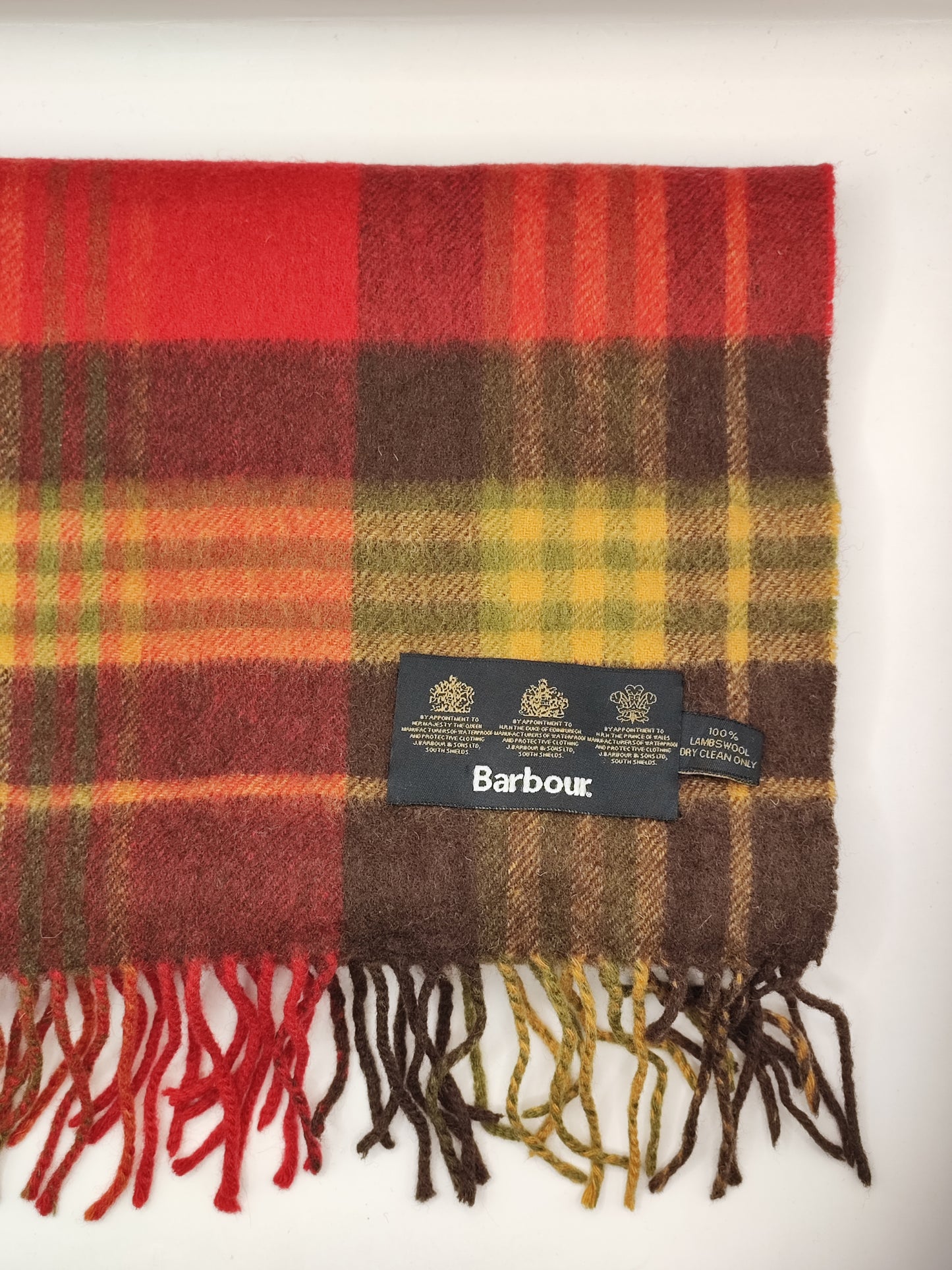Sciarpa Barbour in lana