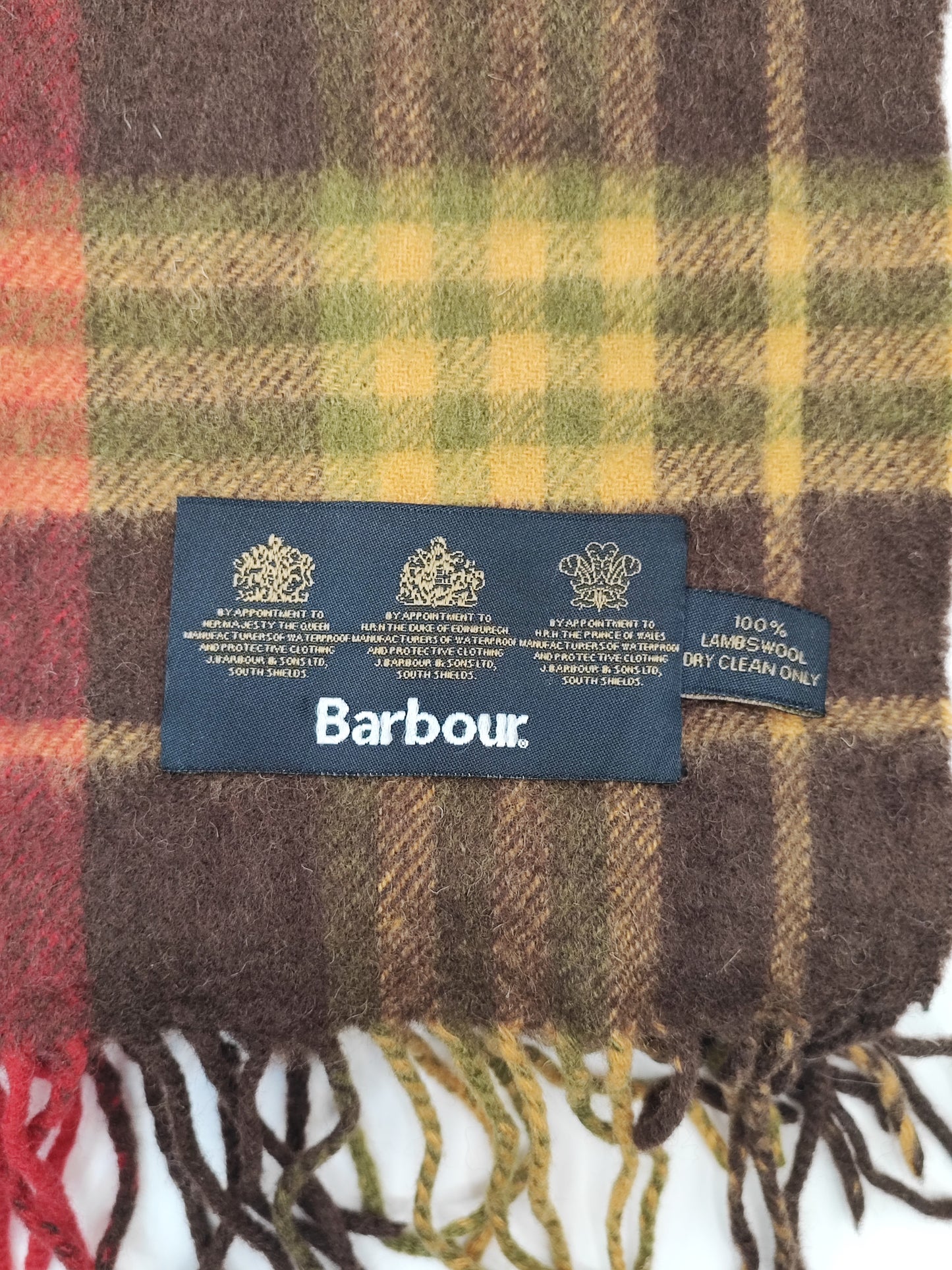 Sciarpa Barbour in lana