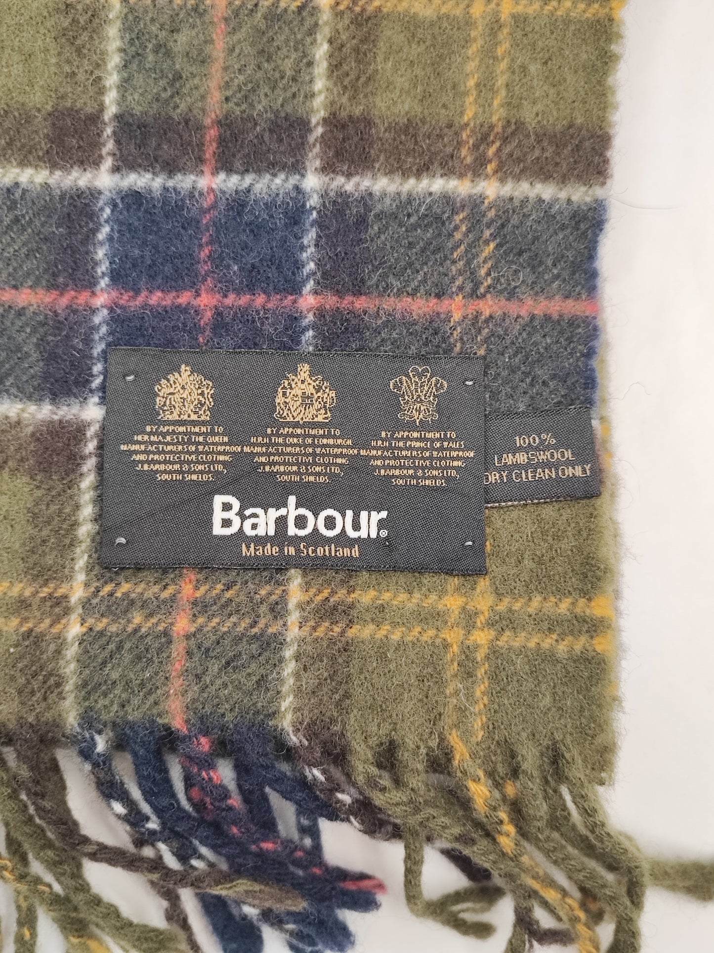 Sciarpa Barbour in lana