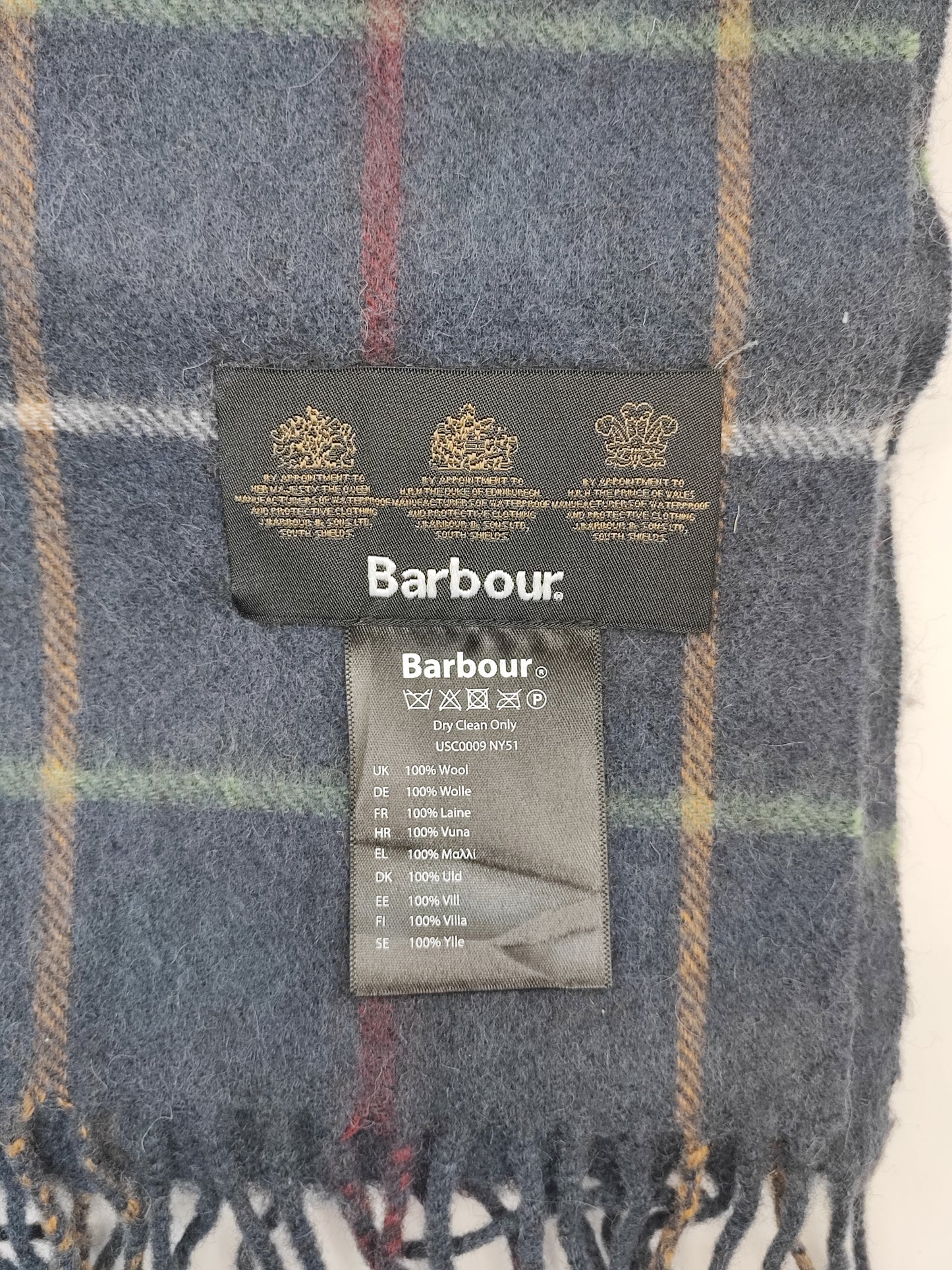 Sciarpa Barbour in lana