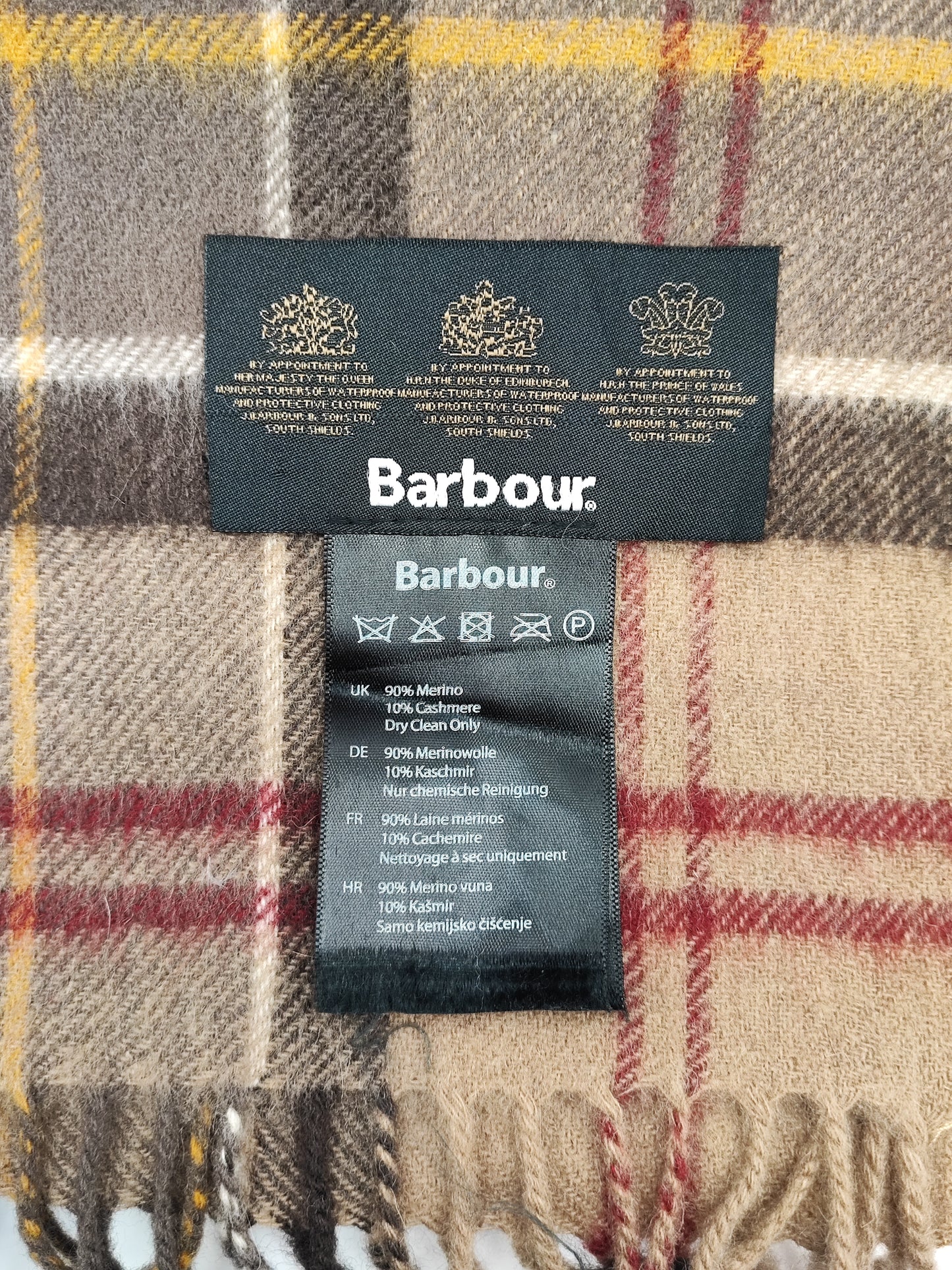 Sciarpa Barbour in lana