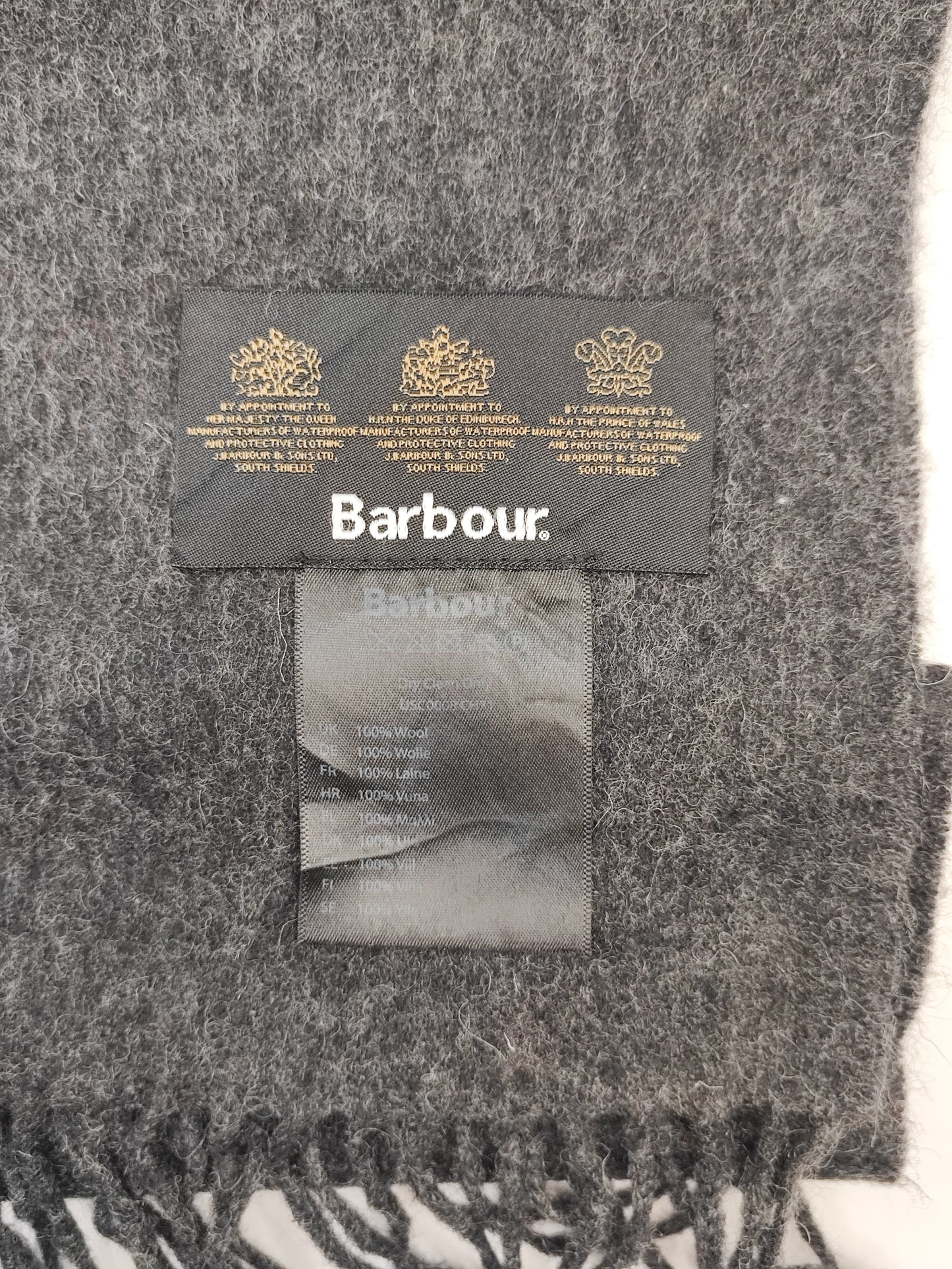 Sciarpa Barbour in lana