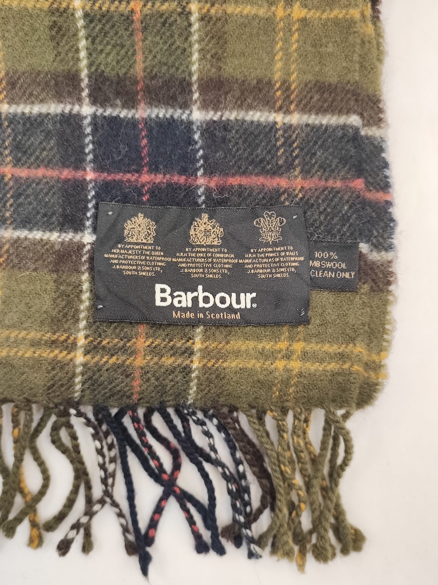 Sciarpa Barbour in lana