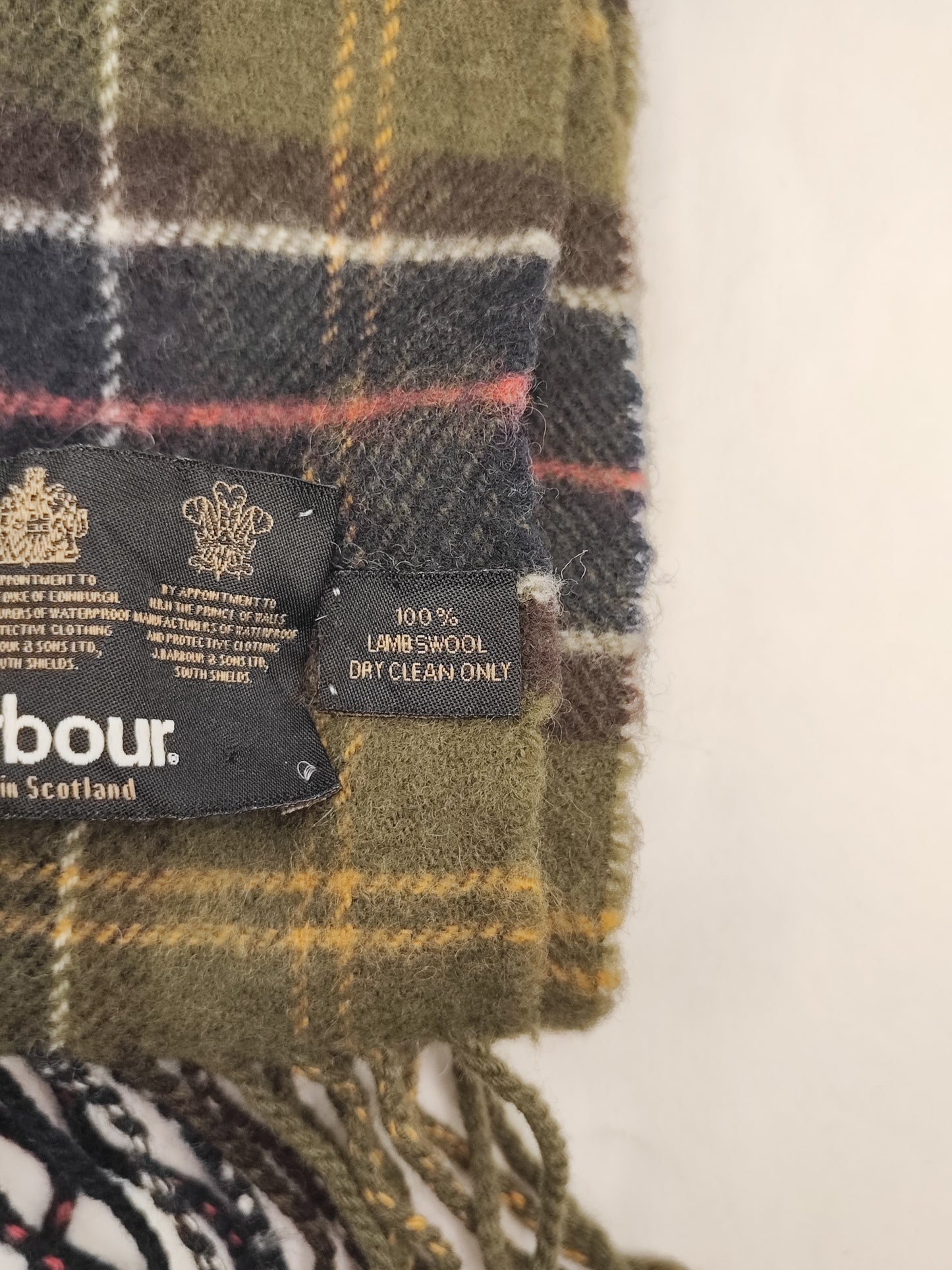 Sciarpa Barbour in lana