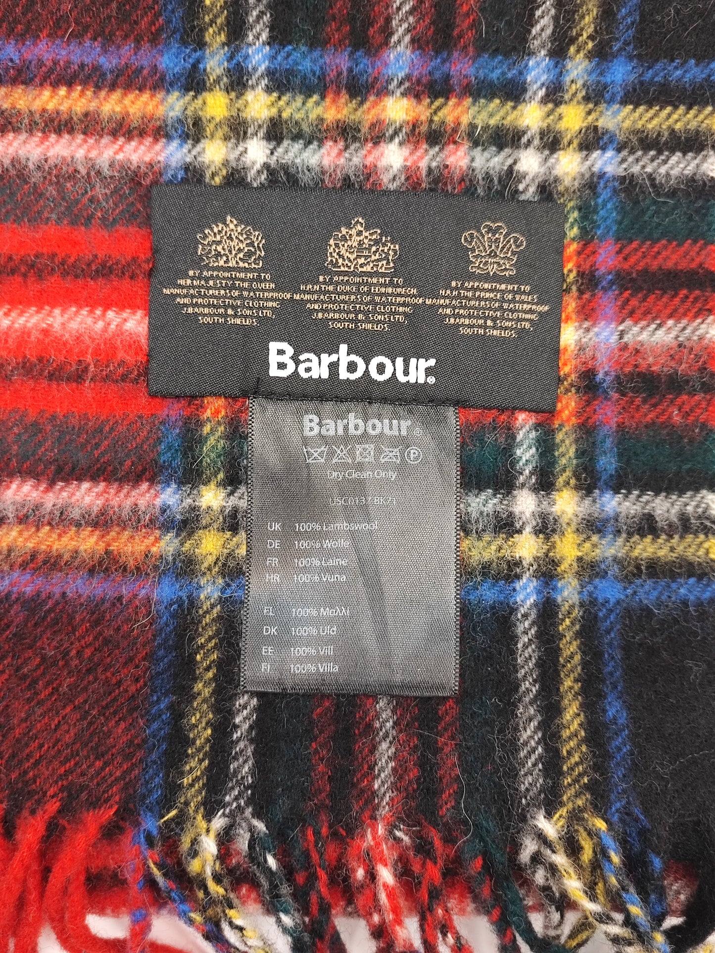 Sciarpa Barbour in lana