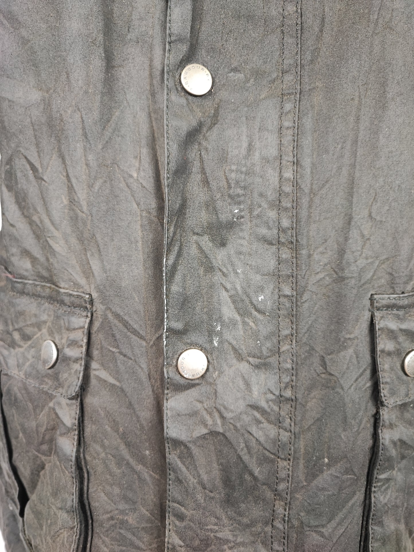 Giacca Barbour International Duke nero M - Man black Duke wax Jacket Size Medium