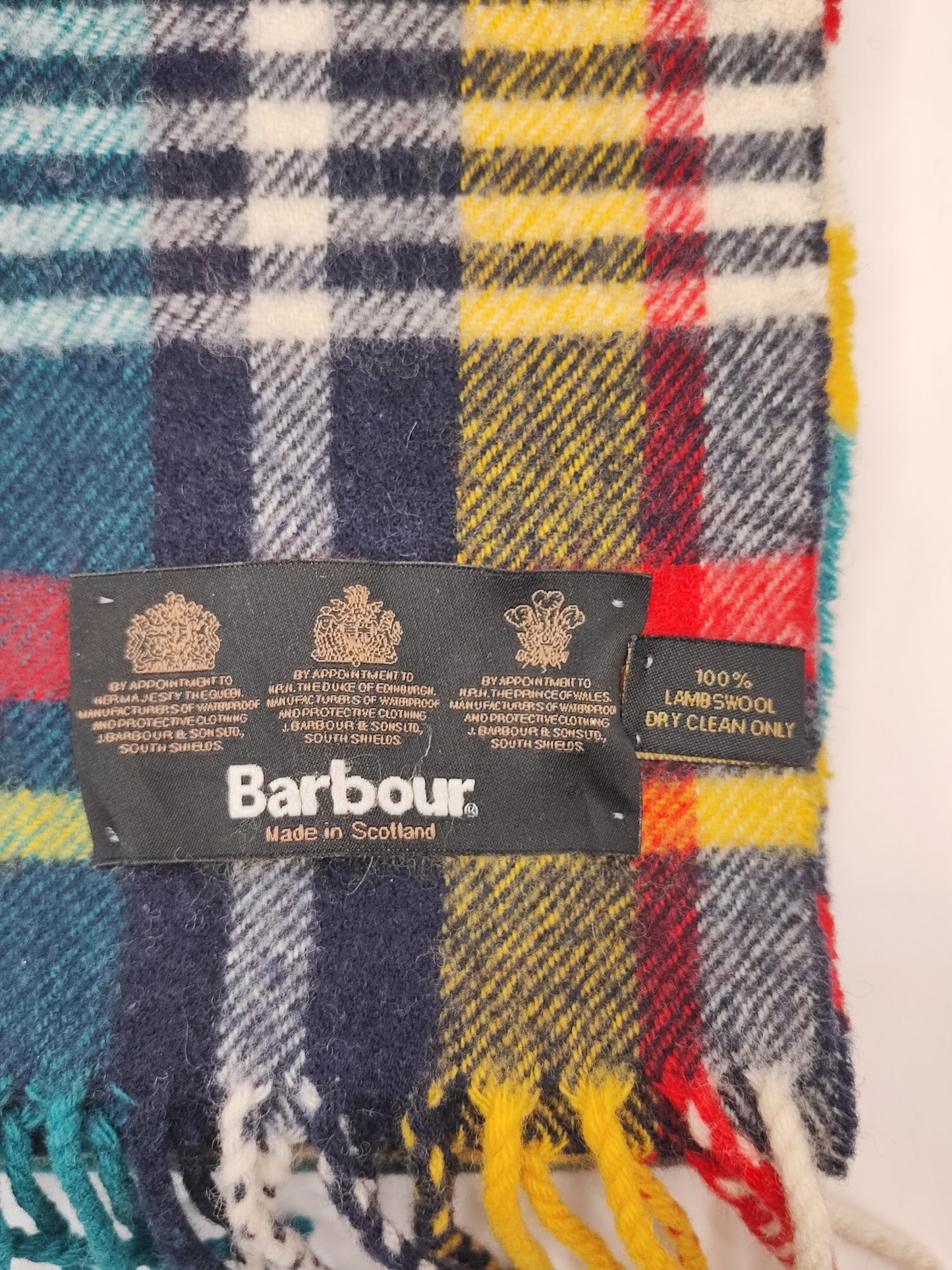 Sciarpa Barbour in lana