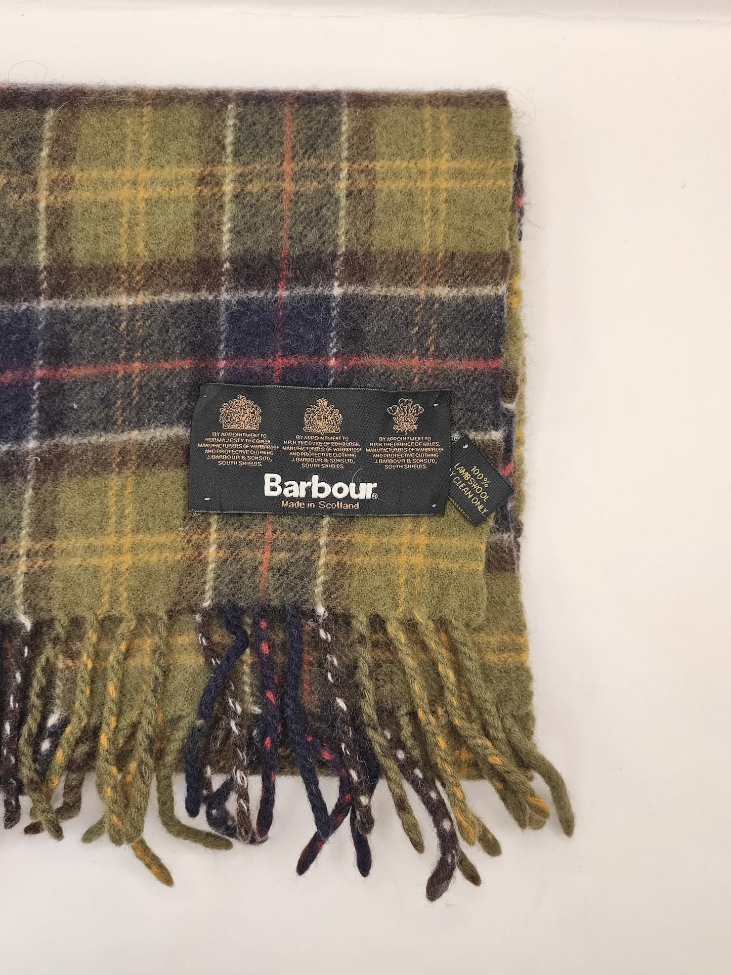 Sciarpa Barbour in lana