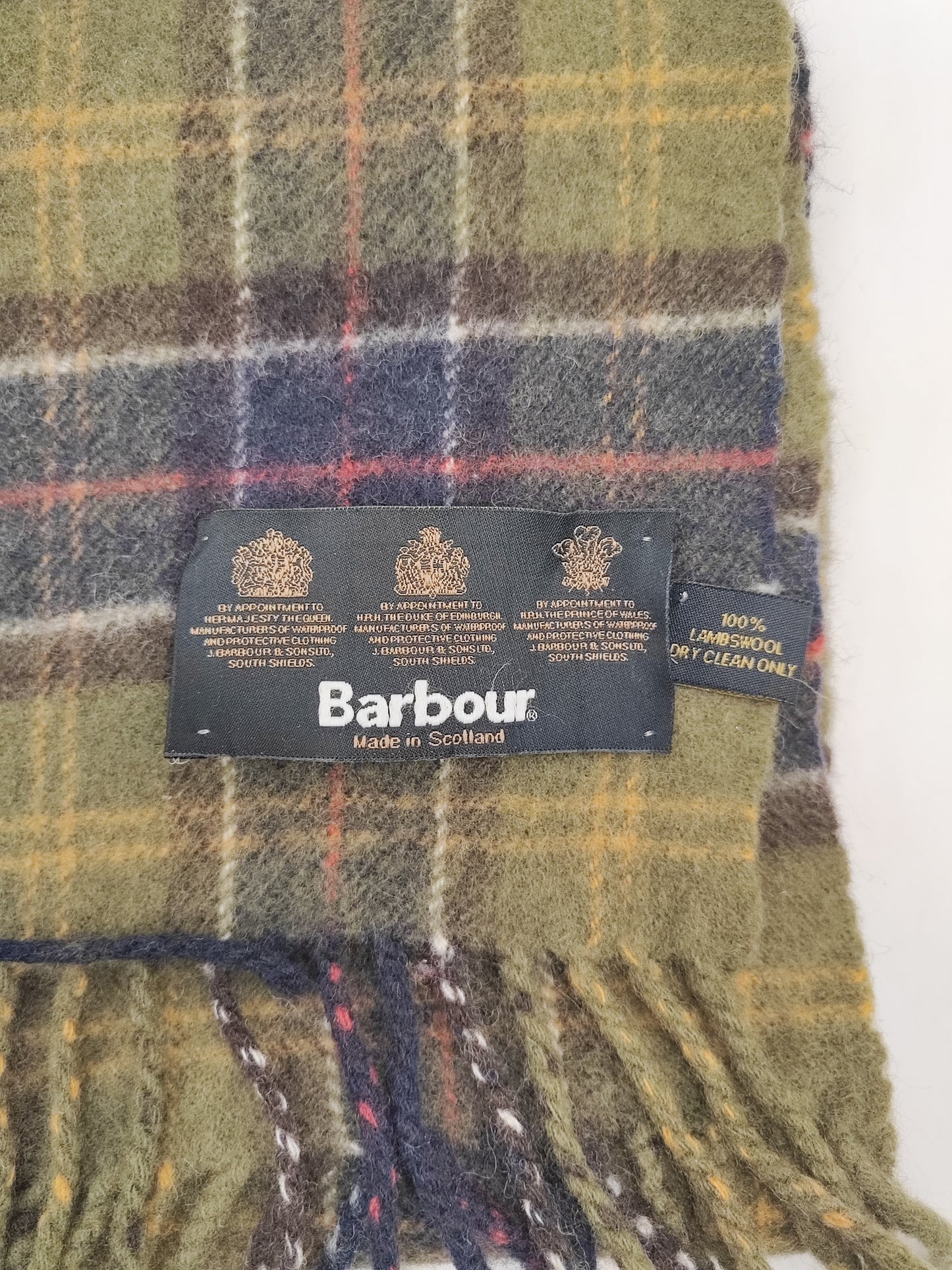 Sciarpa Barbour in lana