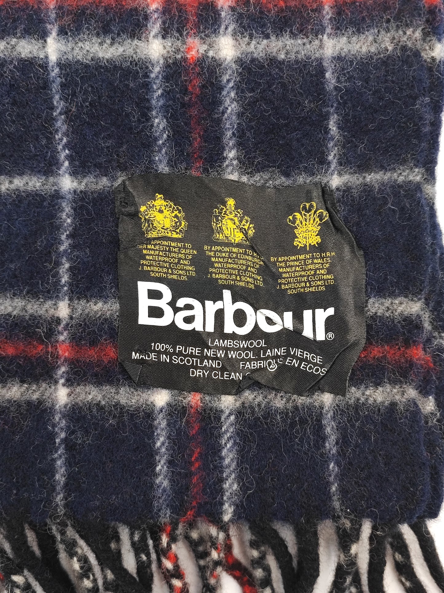 Sciarpa Barbour in lana
