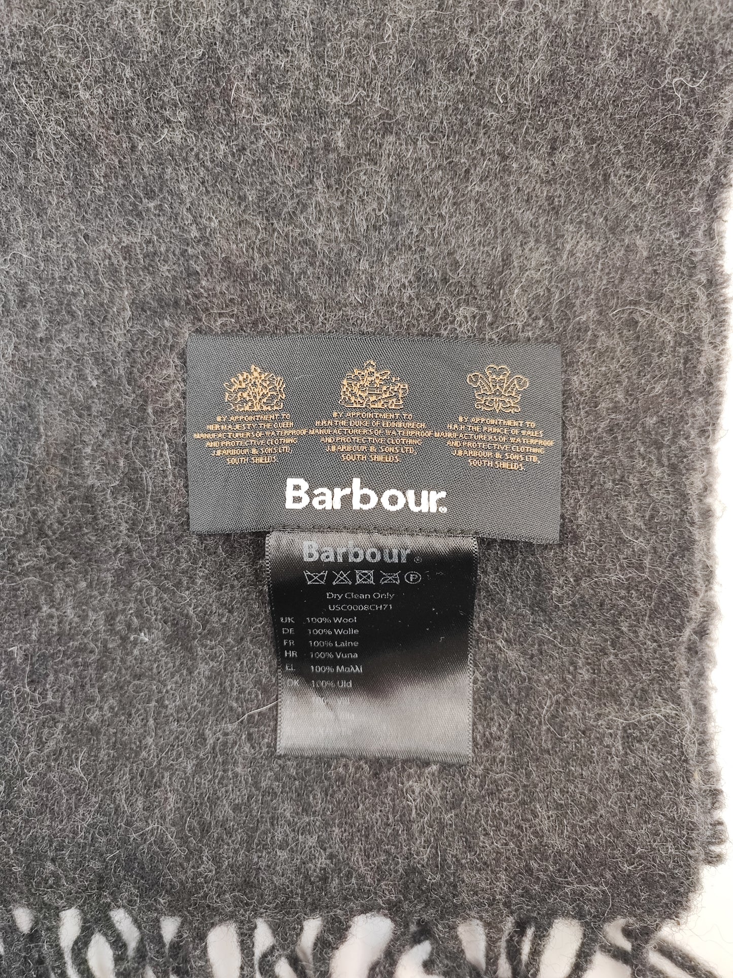 Sciarpa Barbour in lana