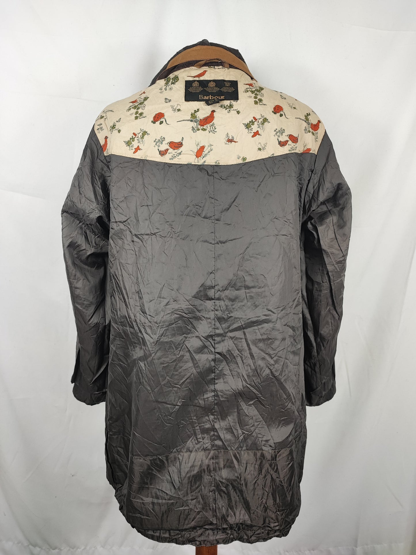 Giacca Parka Barbour donna Beige UK10 Small Beige Lady Jacket with hood Size UK10