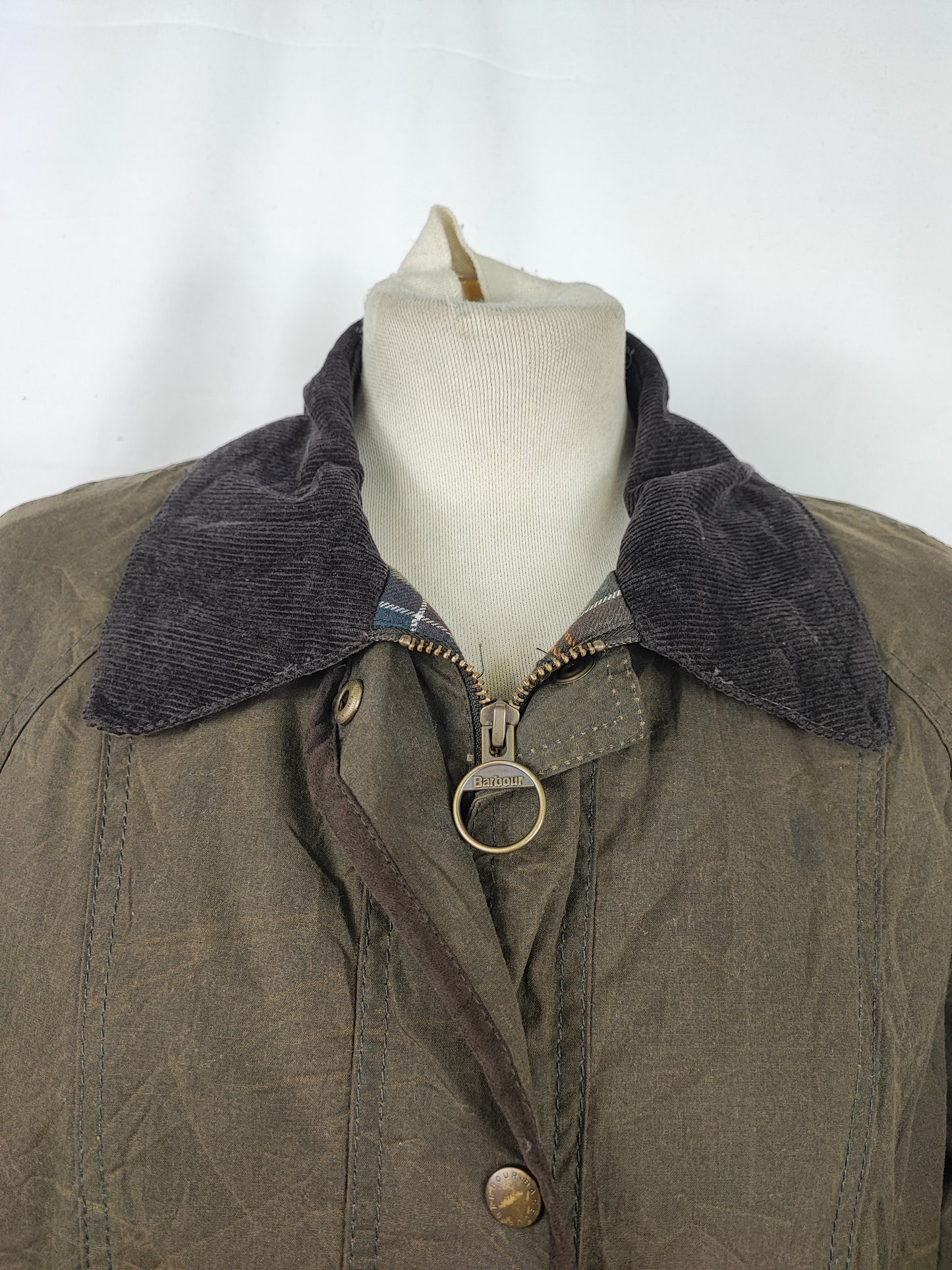 Giacca Barbour Bower Wax Jacket verde Uk12 tg.42 ita-Bower Wax Jacket Green size Uk12 M