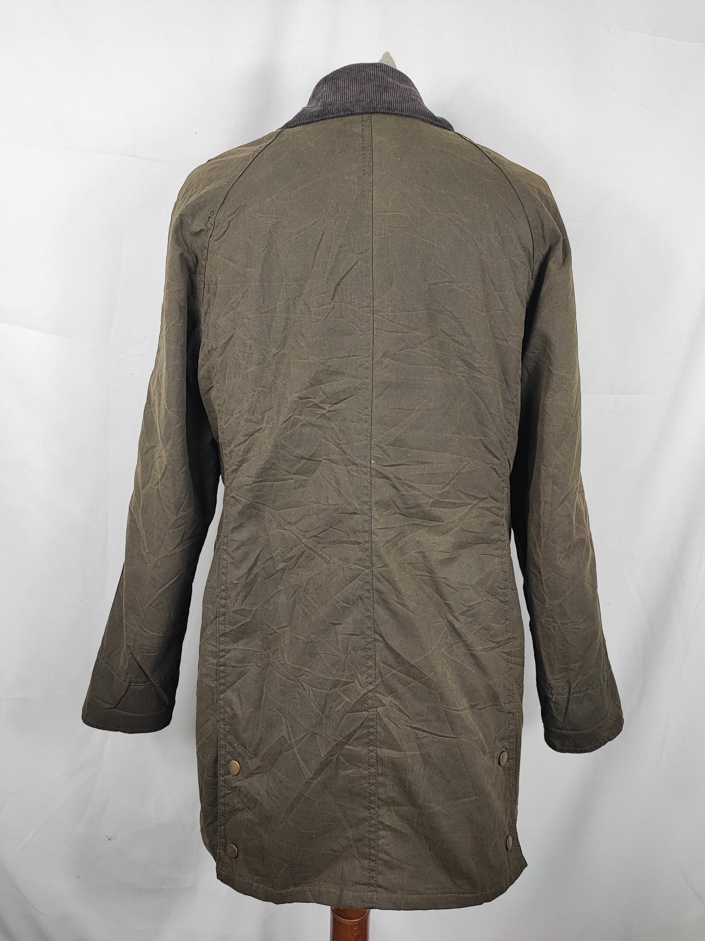 Giacca Barbour Bower Wax Jacket verde Uk12 tg.42 ita-Bower Wax Jacket Green size Uk12 M