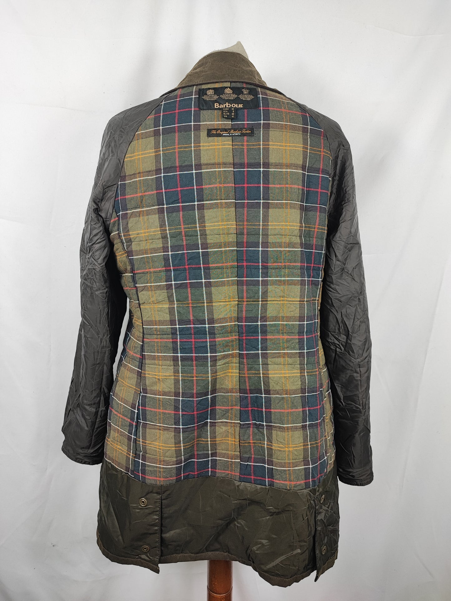 Giacca Barbour Bower Wax Jacket verde Uk12 tg.42 ita-Bower Wax Jacket Green size Uk12 M