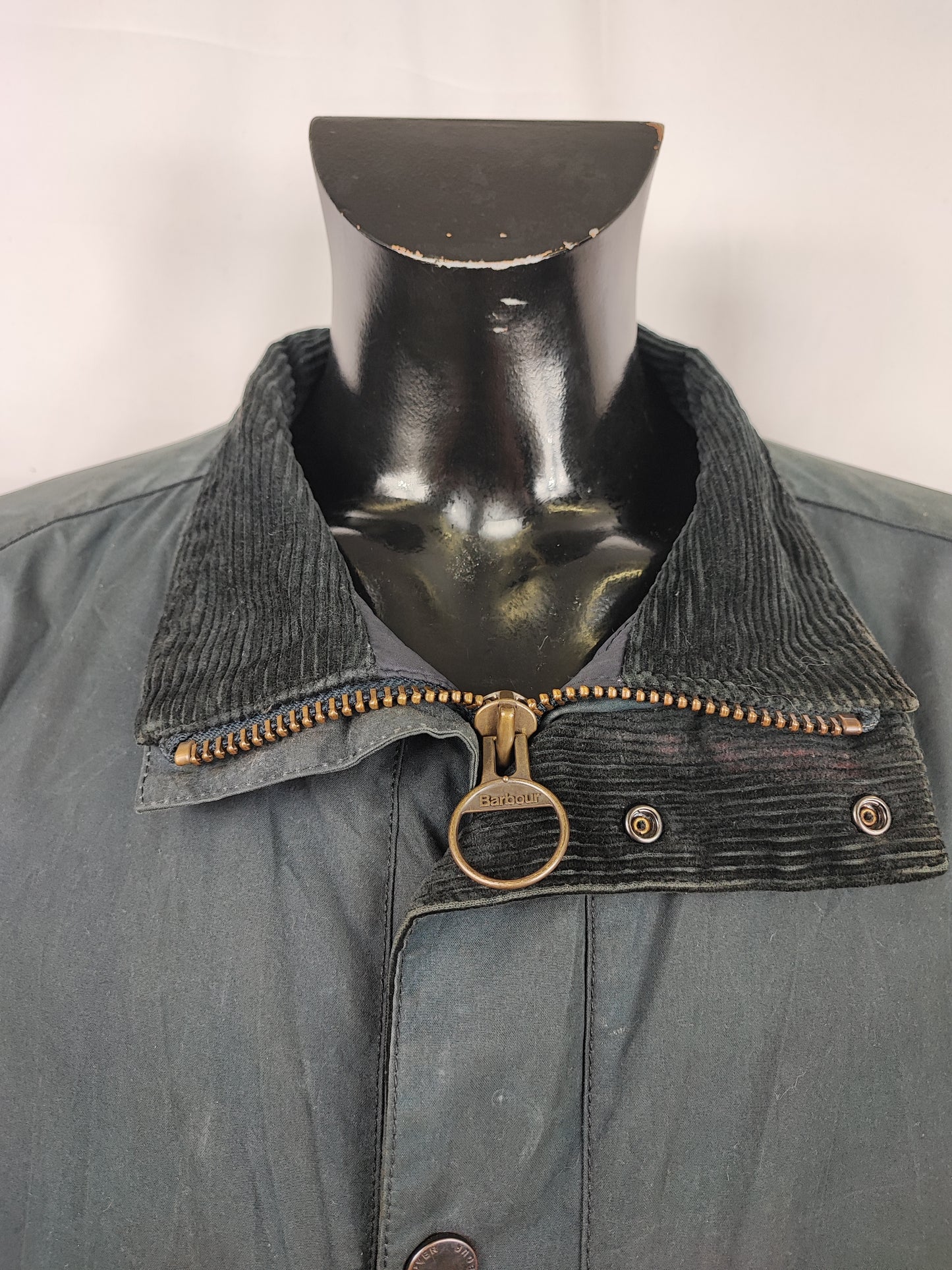 Giacca Barbour blu for Land Rover Taglia XL Man Navy Jacket Barbour for Land Rover size XL