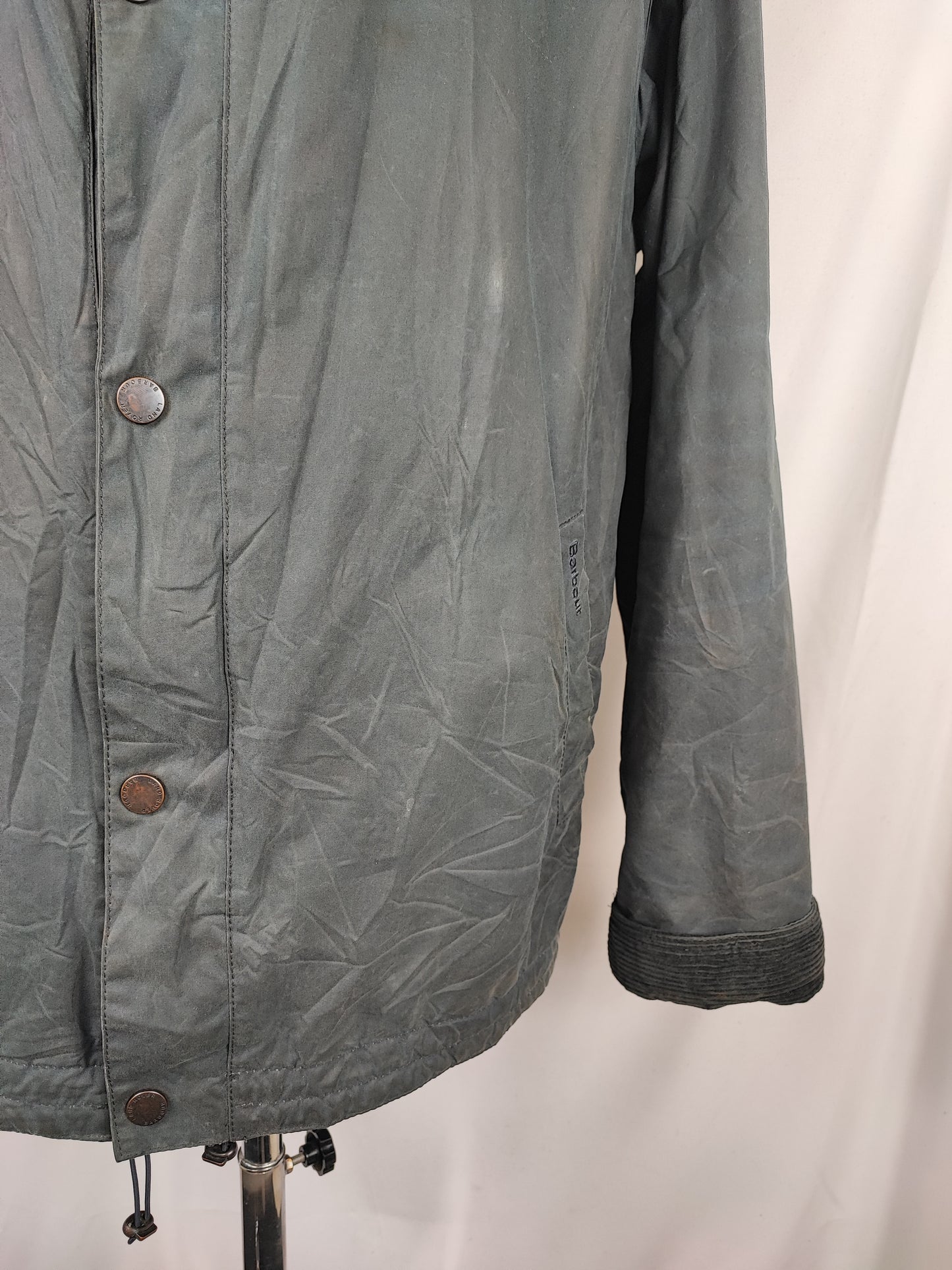 Giacca Barbour blu for Land Rover Taglia XL Man Navy Jacket Barbour for Land Rover size XL