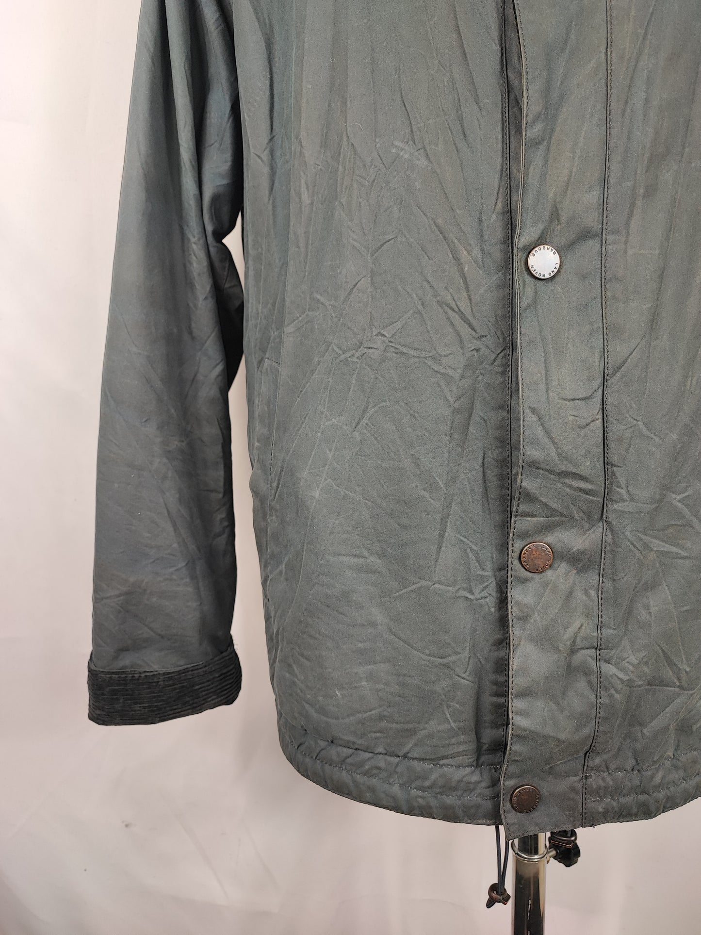 Giacca Barbour blu for Land Rover Taglia XL Man Navy Jacket Barbour for Land Rover size XL