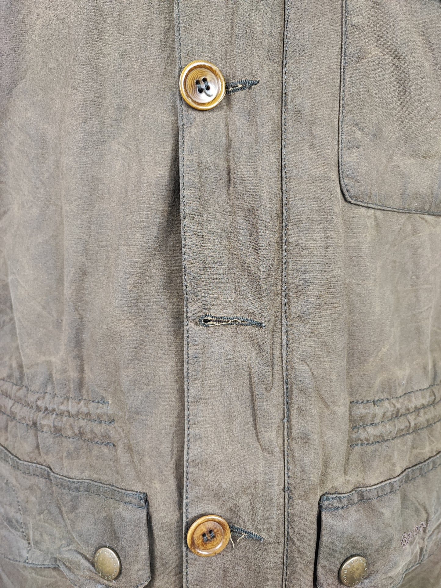 Giacca Barbour da uomo verde oliva Large - Man Galashields olive wax jacket size Large