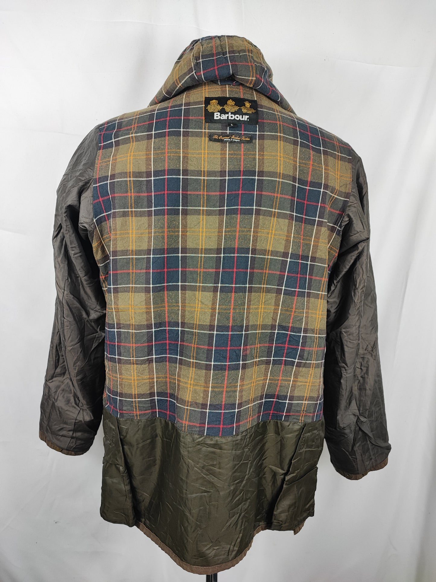 Giacca Barbour da uomo verde oliva Large - Man Galashields olive wax jacket size Large