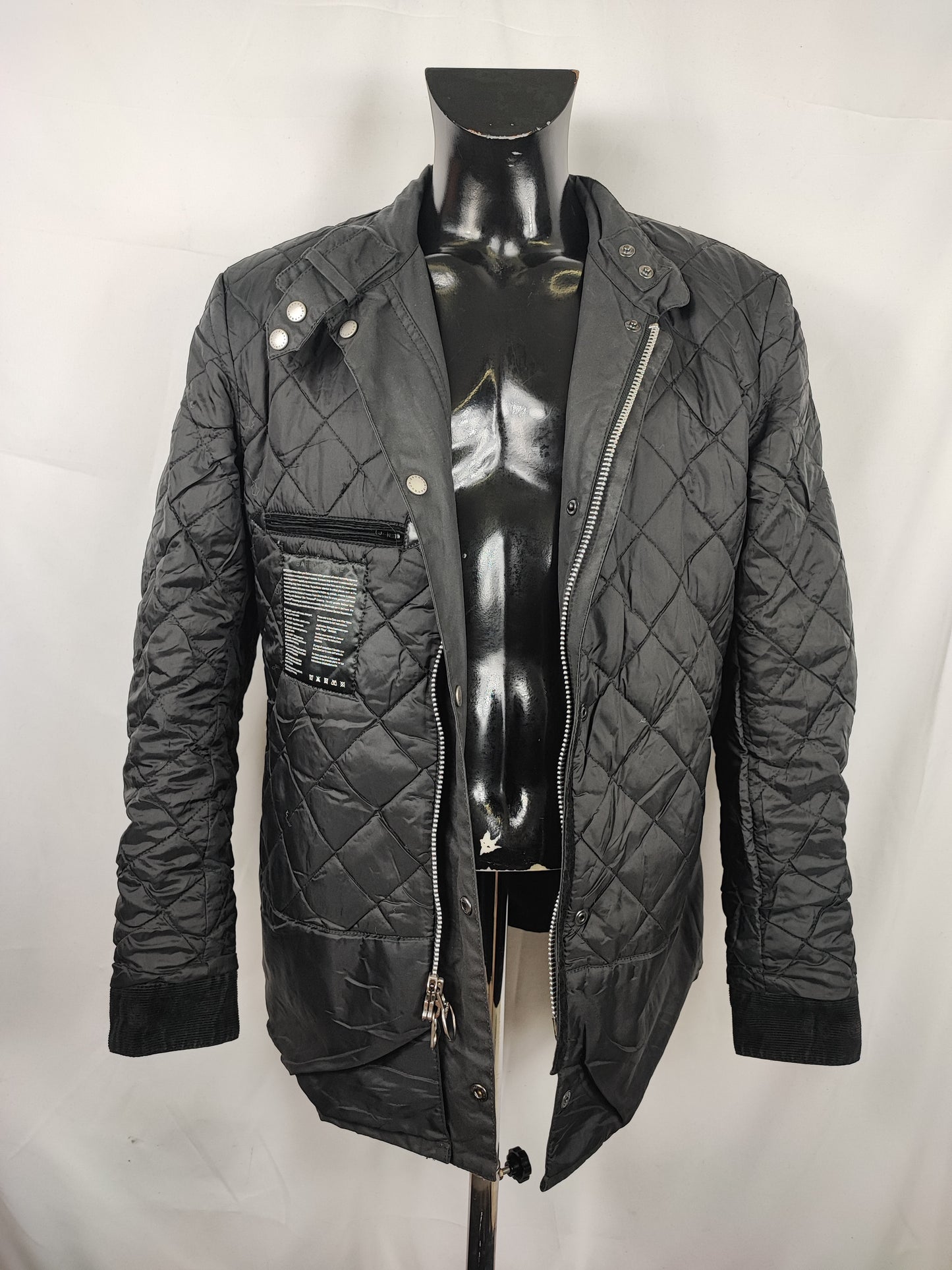 Giacca Barbour International Uomo Duke nero XLarge - Man black Duke wax Jacket Size XL