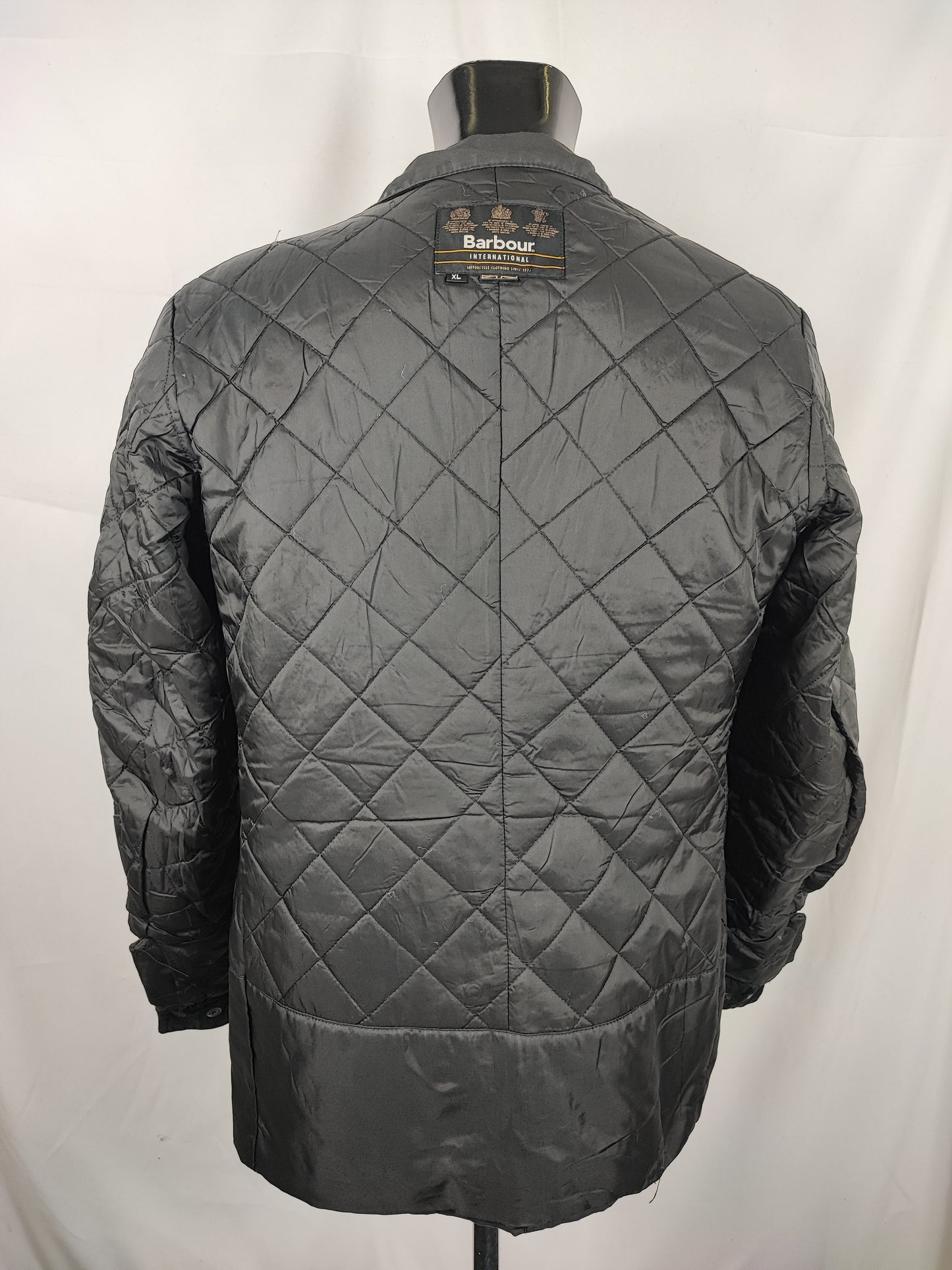 Giacca Barbour International Uomo Duke nero XLarge - Man black Duke wax Jacket Size XL