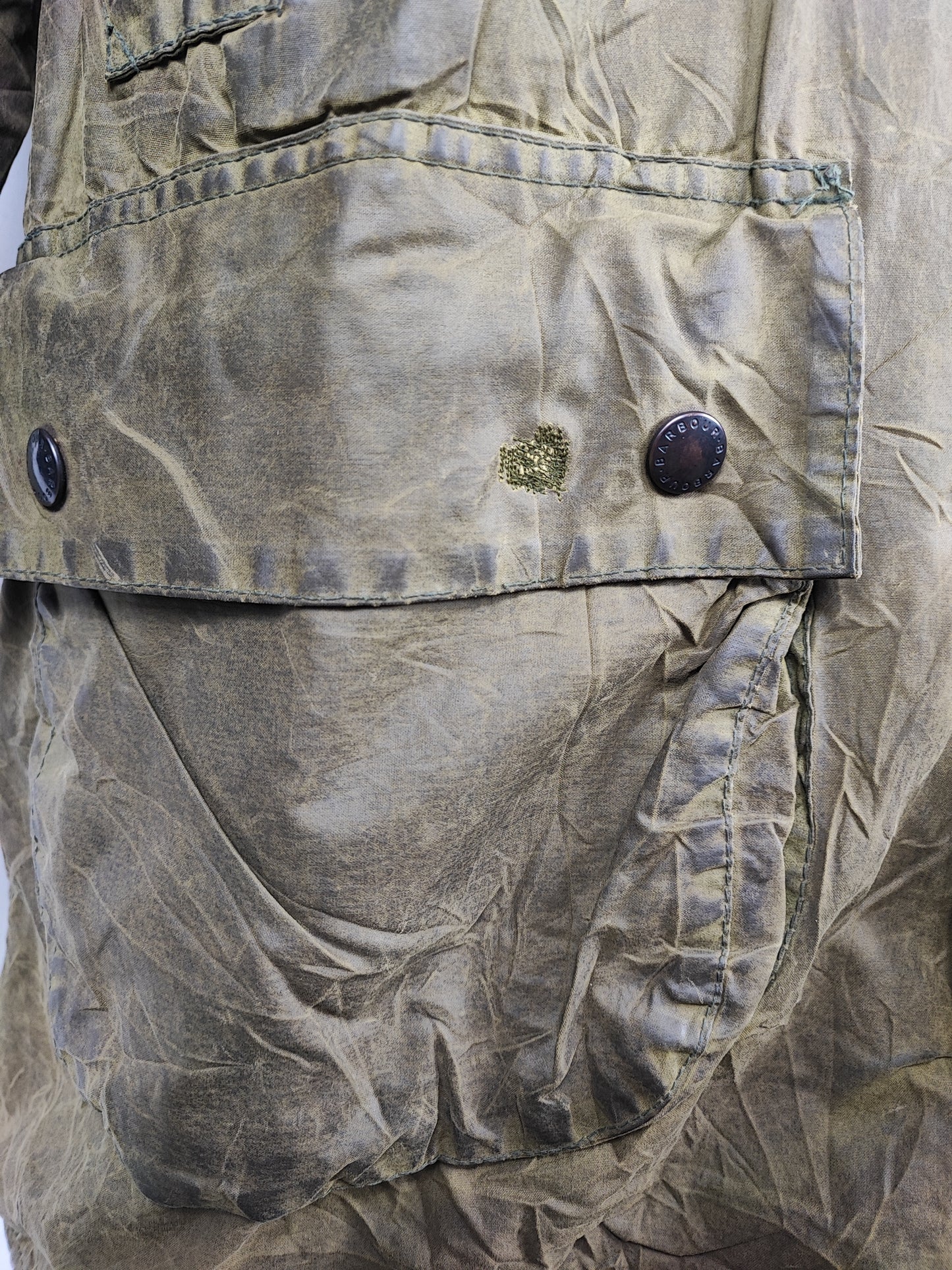 Giacca Barbour Vintage Gamefair Verde C42/107 cm Green Wax Gamefair Jacket c42 Size Large