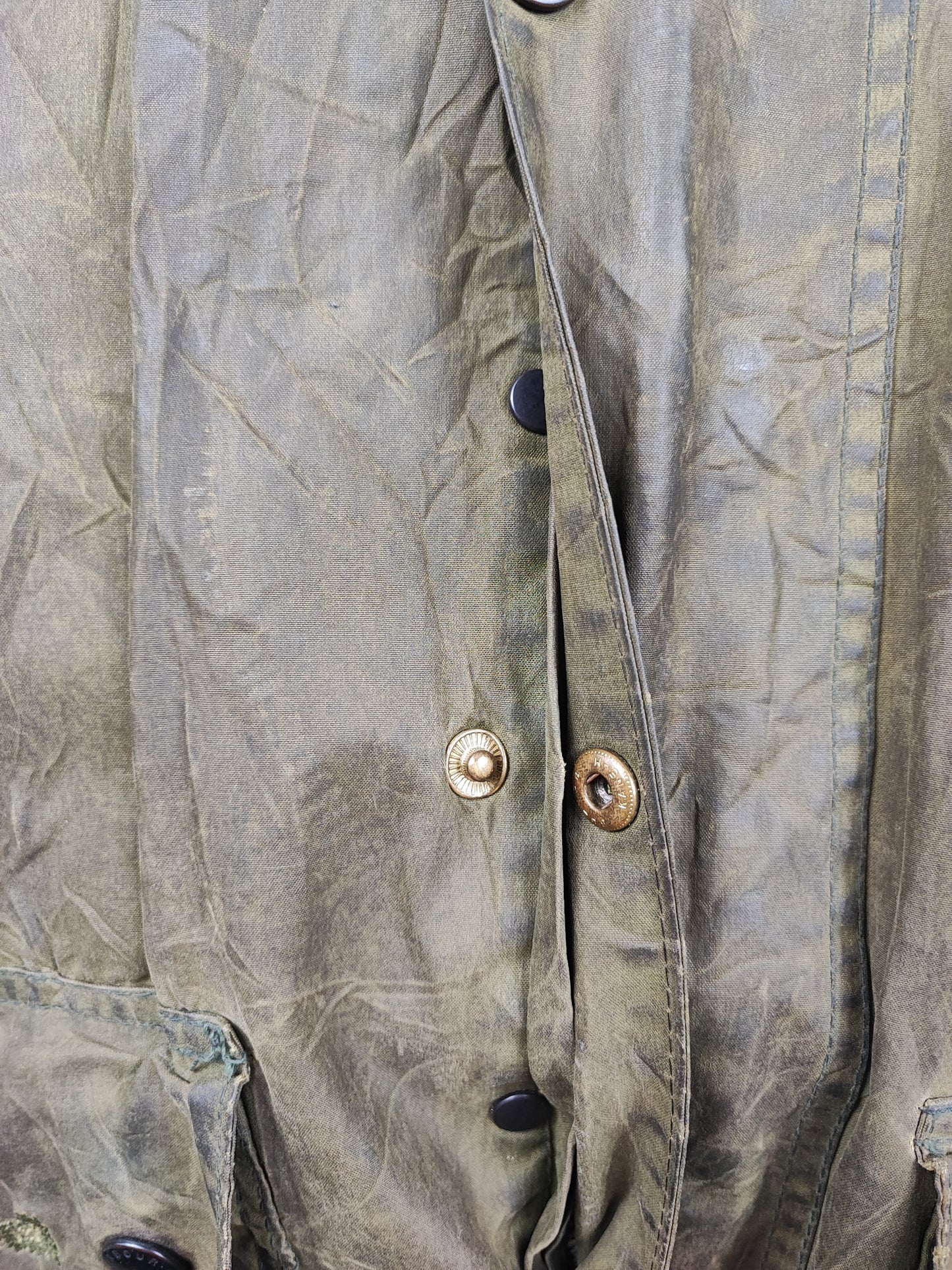 Giacca Barbour Vintage Gamefair Verde C42/107 cm Green Wax Gamefair Jacket c42 Size Large