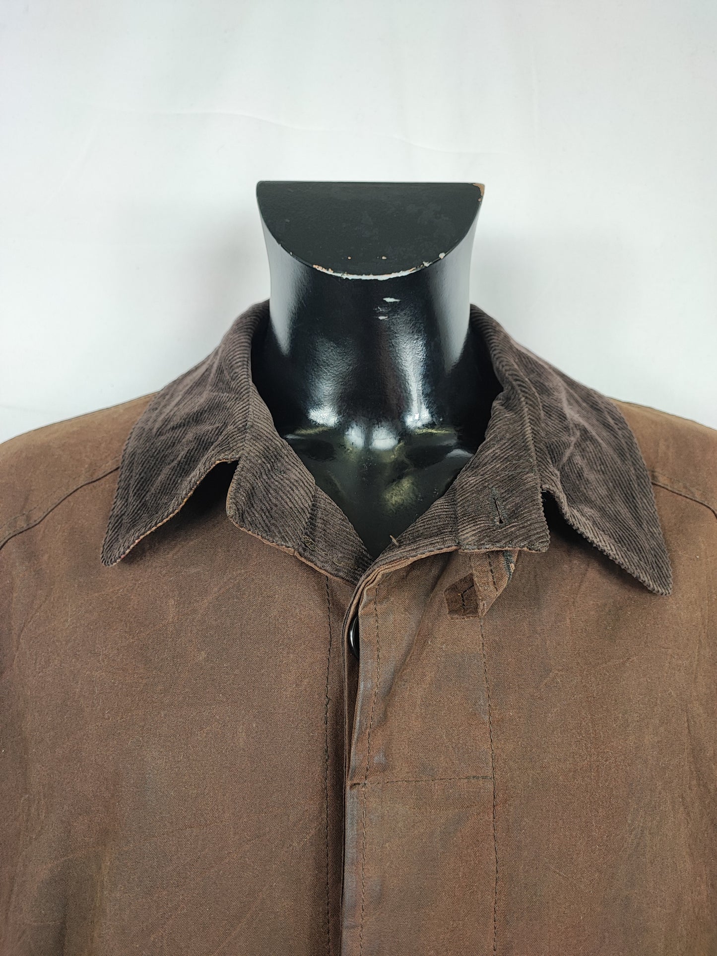 Cappotto Barbour uomo Merton mac marrone XL - Man Merton brown wax trench coat size XLarge