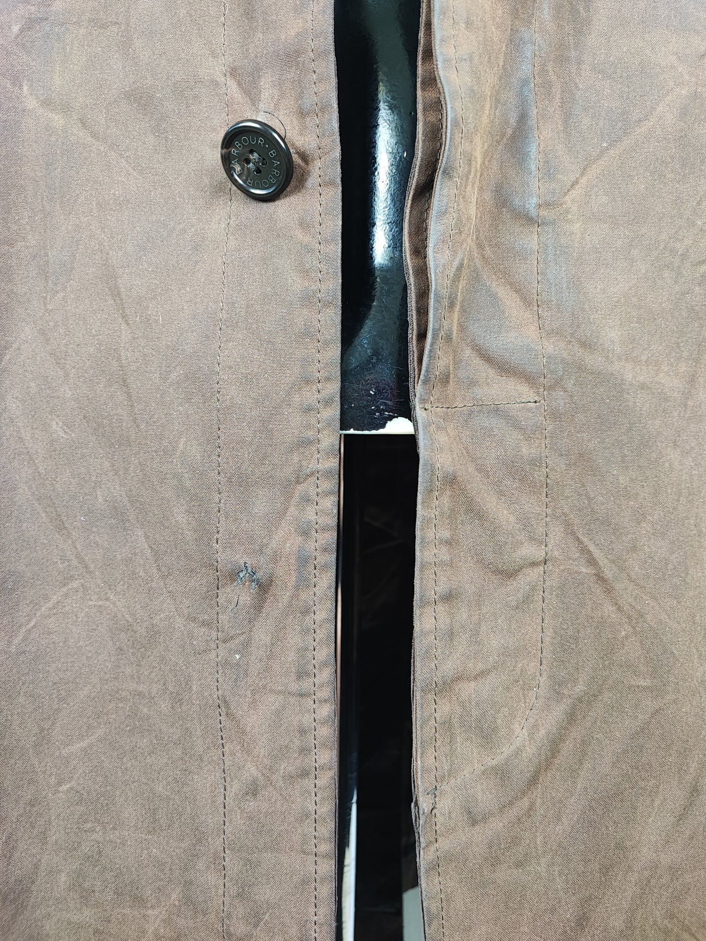 Cappotto Barbour uomo Merton mac marrone XL - Man Merton brown wax trench coat size XLarge
